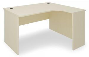 Rohový stôl SimpleOffice 140 x 120 cm, pravý
