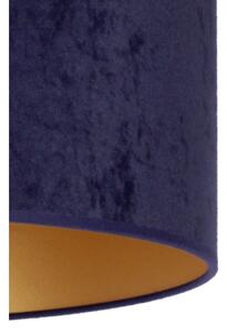 Duolla - Stolná lampa ROLLER 1xE14/15W/230V pr. 20 cm modrá/zlatá