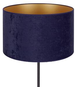 Duolla - Stolná lampa ROLLER 1xE14/15W/230V pr. 20 cm modrá/zlatá