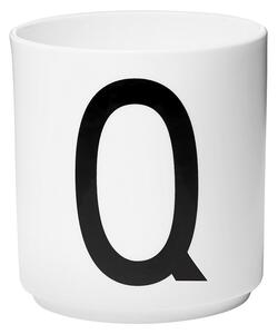 Porcelánový hrnček Letter Q