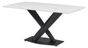 JEDÁLENSKÝ STÔL, čierna, biela, 180/90/75 cm MID.YOU - Online Only zostavy, Online Only