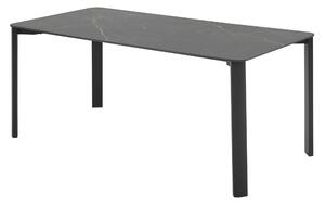 JEDÁLENSKÝ STÔL, čierna, 180/90/76 cm MID.YOU - Online Only zostavy, Online Only