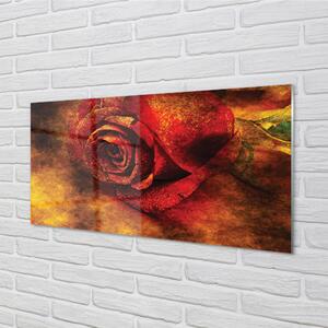 Nástenný panel  rose picture 100x50 cm