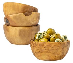 Soltako Misky z olivového dreva, 2 kusy/4 kusy (misky, 4 kusy) (100369391)