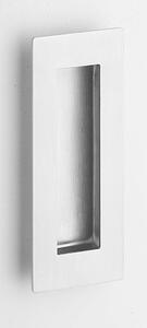 Mušle pre posuvné dvere ROSTEX hranatá 120 mm (NEREZ MAT, ČIERNÁ), ČIERNÁ, ROSTEX ČIERNA