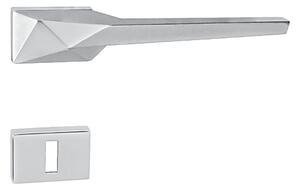 Dverové kovanie MP Iceland 4001 RT (OC), kľučka-kľučka, WC kľúč, MP OC (chróm lesklý)