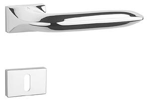 Dverové kovanie MP Gladiola - RT 7S (OC - Chróm lesklý), kľučka-kľučka, WC kľúč, MP OC (chróm lesklý)