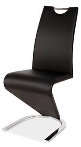 Jedálenská stolička SIGH-090 II čierna/chróm