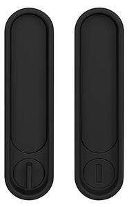 Mušle na posuvné dvere MP PR 2647Z (BS), MP BS (čierna mat)