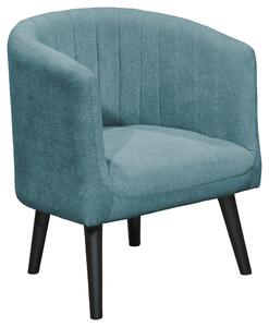 KOKTAILOVÉ KRESLO, textil, tyrkysová Livetastic - Kreslá, Online Only
