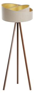 Stojacia lampa GALAXY 1xE27/60W/230V béžová/wenge