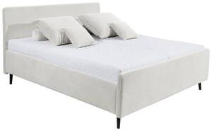 ČALÚNENÁ POSTEĽ, 160/200 cm, krémová MID.YOU - Online Only spálne, Online Only