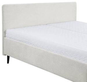 ČALÚNENÁ POSTEĽ, 160/200 cm, krémová MID.YOU - Online Only spálne, Online Only
