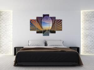Obraz modernej architektúry mosta (150x105 cm)