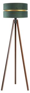 Duolla - Stojacia lampa DUO 1xE27/60W/230V pr. 44 cm zelená/wenge