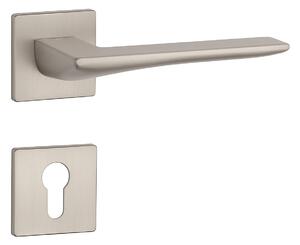 Dverové kovanie MP - AS - IRIS - HR 5S (NP - Nikel perla), kľučka-kľučka, WC kľúč, MP NP (nikel perla)
