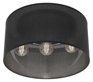 Luster prisadený LOFT SHADE 3xE27/60W/230V čierna