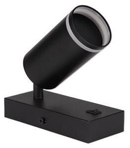 Nástenné bodové svietidlo 1xGU10/35W/230V čierna