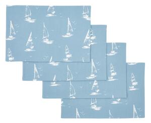 Bavlnené prestieranie 4 ks 30x46 cm Salcombe Boats – Catherine Lansfield