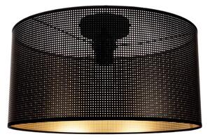 Stropné svietidlo ALDO 1xE27/60W/230V pr. 40 cm čierna