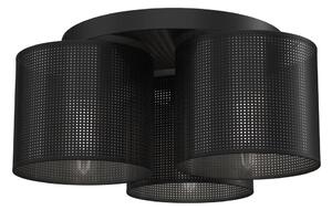 Luster prisadený LOFT SHADE 3xE27/60W/230V čierna