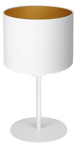Stolná lampa ARDEN 1xE27/60W/230V pr. 18 cm biela/zlatá