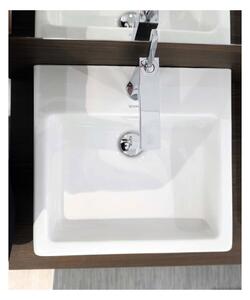 Duravit Delos - Akcia na SET: doska pod umývadlo DELOS, 2x umývadlo Duravit VERO, zrkadlo s ovetlením DELOS