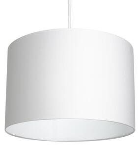 Luster na lanku ARDEN 1xE27/60W/230V pr. 25 cm biela