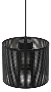 Luster na lanku LOFT SHADE 1xE27/60W/230V pr. 18 cm čierna