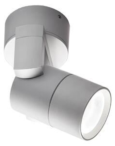 Exteriérové bodové svetlá Skiros, IP55, sivá