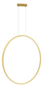 LED Luster na lanku SATURNO LED/46W/230V pr. 80 cm IP44 zlatá