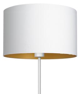 Stojacia lampa ARDEN 1xE27/60W/230V biela/zlatá