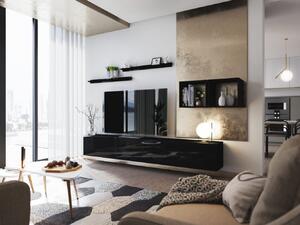 Elegantná obývacia stena BRADT 18 - čierna