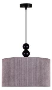 Duolla - Luster na lanku LYON 1xE27/15W/230V pr. 40 cm šedá