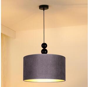 Duolla - Luster na lanku LYON 1xE27/15W/230V pr. 40 cm šedá