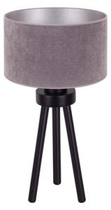 Duolla - Stolná lampa LYON 1xE27/15W/230V pr. 30 cm šedá