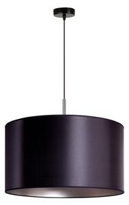 Duolla - Luster na lanku CANNES 1xE27/15W/230V pr. 45 cm čierna/strieborná