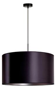 Duolla - Luster na lanku CANNES 1xE27/15W/230V pr. 45 cm čierna/strieborná