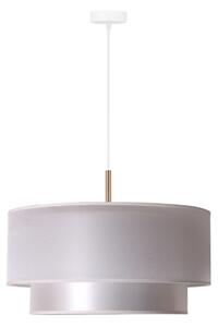 Duolla - Luster na lanku NANTES 1xE27/15W/230V pr. 45 cm strieborná/medená