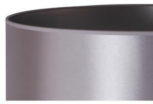 Duolla - Stolná lampa CANNES 1xE14/15W/230V pr. 20 cm strieborná/čierna
