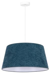 Duolla - Luster na lanku BOUCLE 1xE27/15W/230V pr. 50 cm tyrkysová