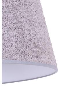 Duolla - Luster na lanku BOUCLE 1xE27/15W/230V pr. 50 cm šedá