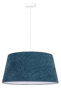 Duolla - Luster na lanku BOUCLE 1xE27/15W/230V pr. 50 cm tyrkysová