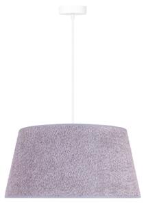 Duolla - Luster na lanku BOUCLE 1xE27/15W/230V pr. 50 cm šedá