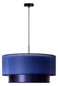 Duolla - Luster na lanku NANTES 1xE27/15W/230V pr. 45 cm modrá/strieborná