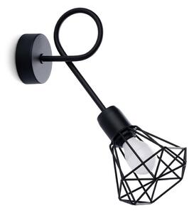 Sollux SL.1108 - Nástenné svietidlo ARTEMIS 1xE14/40W/230V čierna