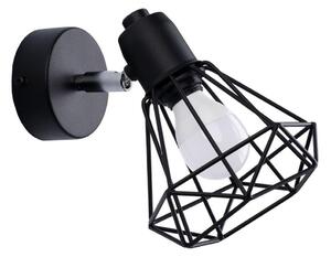 Sollux SL.1105 - Nástenné bodové svietidlo ARTEMIS 1xE14/40W/230V čierna