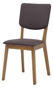 Jedálenská stolička Tallin rustikálna hnedá