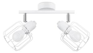 Sollux SL.1112 - Bodové svietidlo BELUCI 2xE14/40W/230V biela
