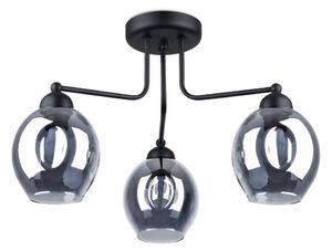 Sollux SL.1144 - Luster na tyči FILLAN 3xE27/60W/230V čierna
